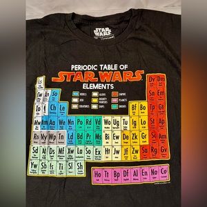 Men's Star Wars Periodic Table Shirt